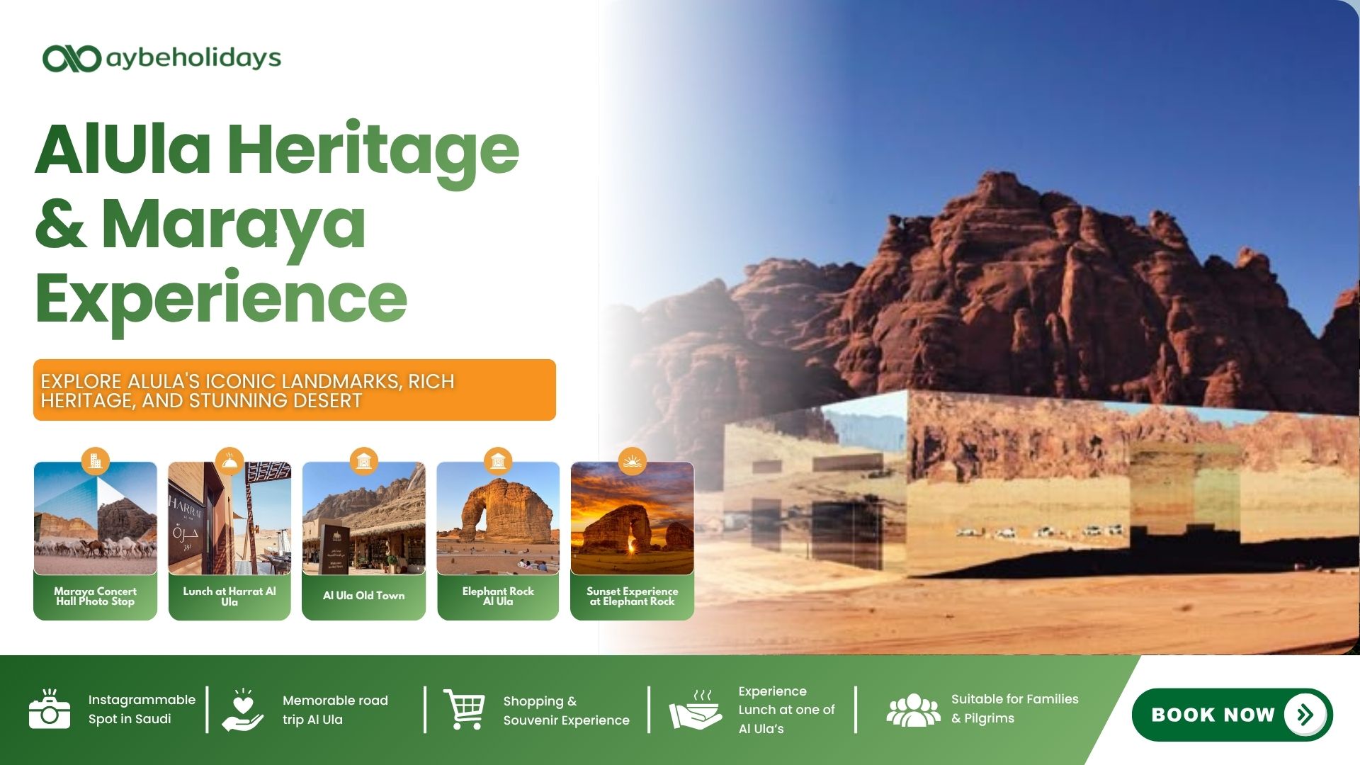 AlUla Heritage & Maraya Experience