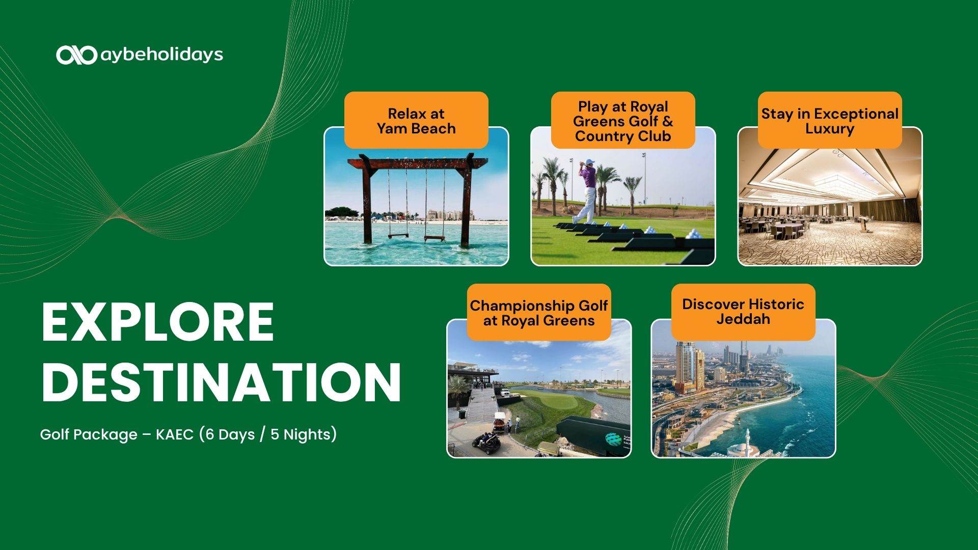 VIP Package KAEC Royal Golf & Heritage Experience side photo 1